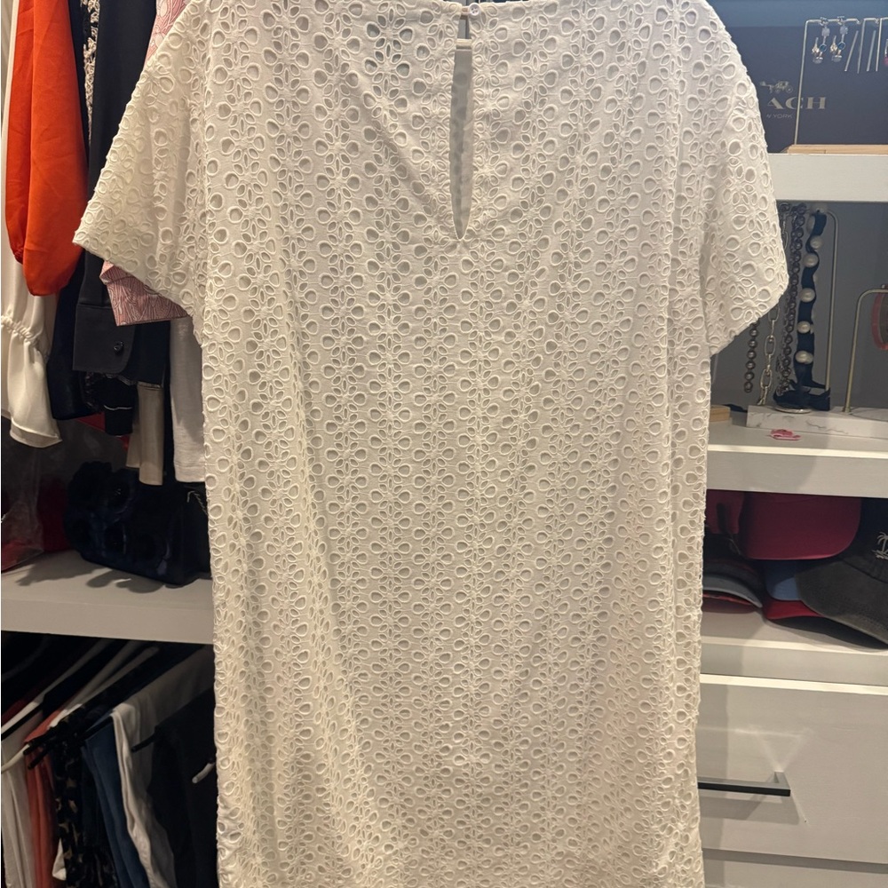 Kate Spade White Garment with Green Label